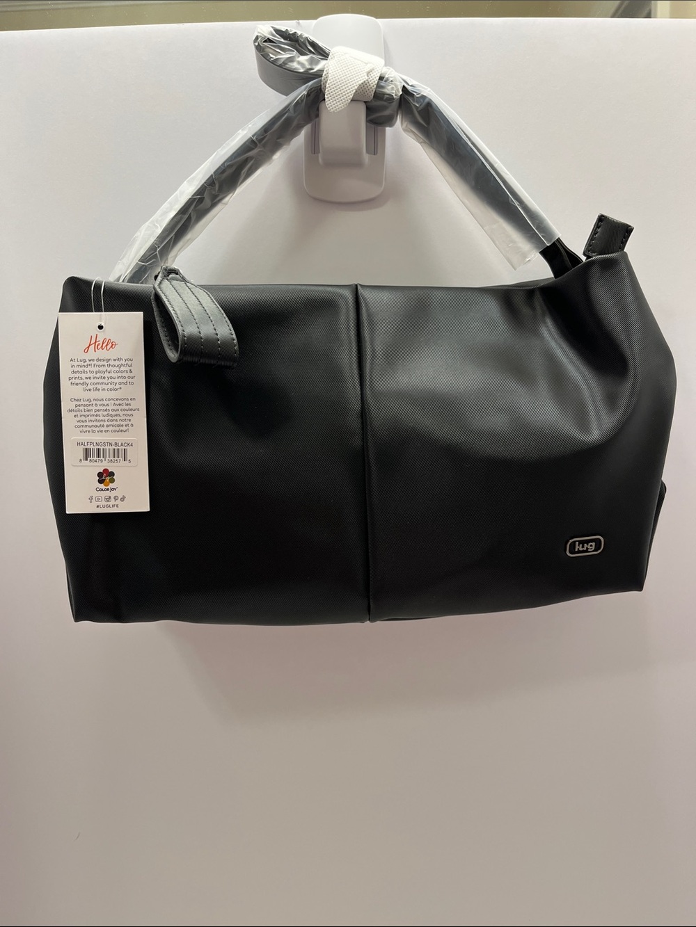 LUG - Half Plunge Satin Luxe VL Crossbody Bag